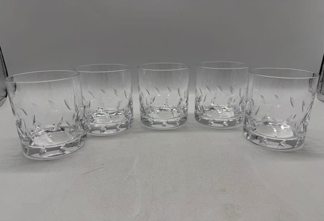 ティファニー　ロックグラス5点　送料込み251212