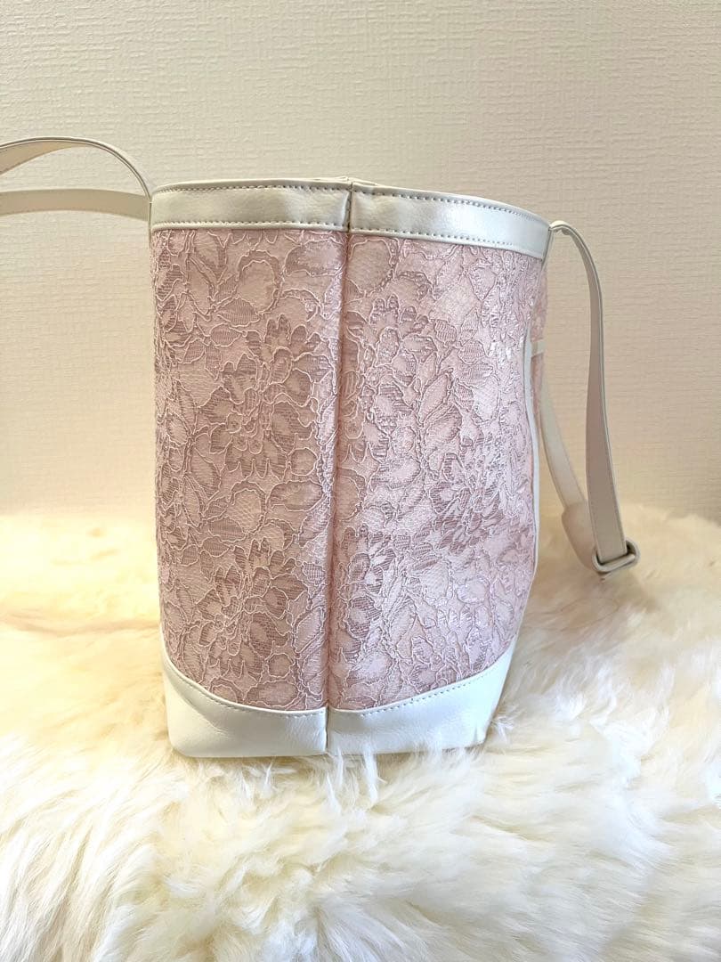 Luxe birdie レースメッシュキャリー ホワイト リュクスバーディ