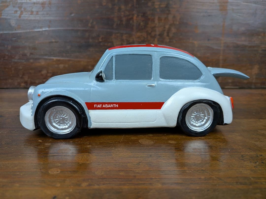 希少★長21cm★陶器製★ FIAT ABARTH 1000 TCR★インテリア
