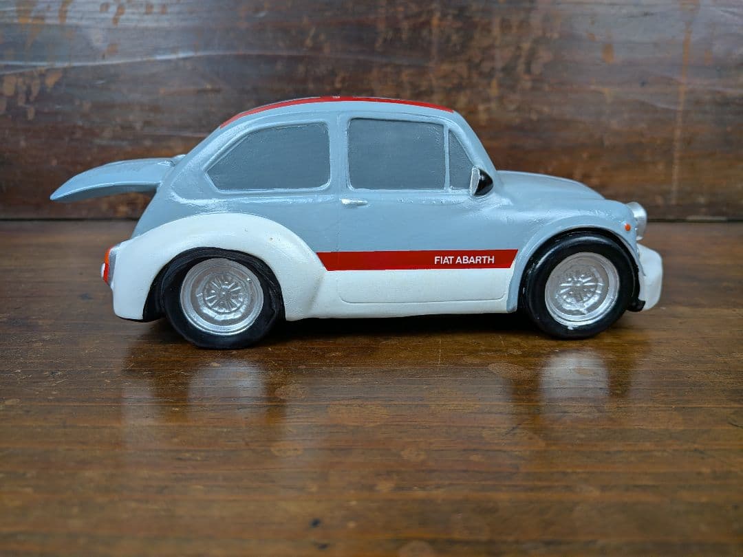 希少★長21cm★陶器製★ FIAT ABARTH 1000 TCR★インテリア