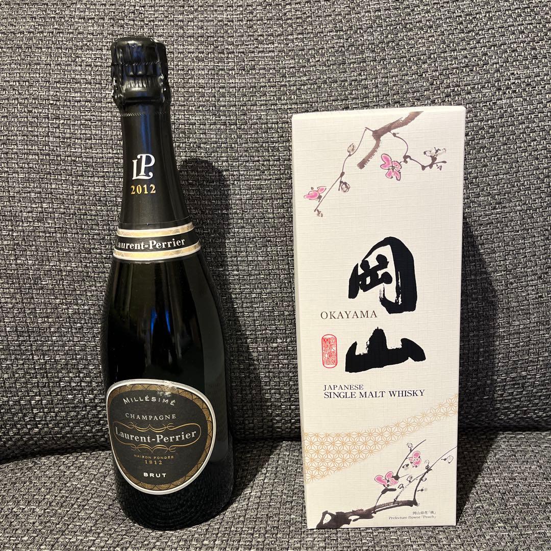 岡山ウイスキー700ml ローランペリエブリュットミレジメ2012 750ml