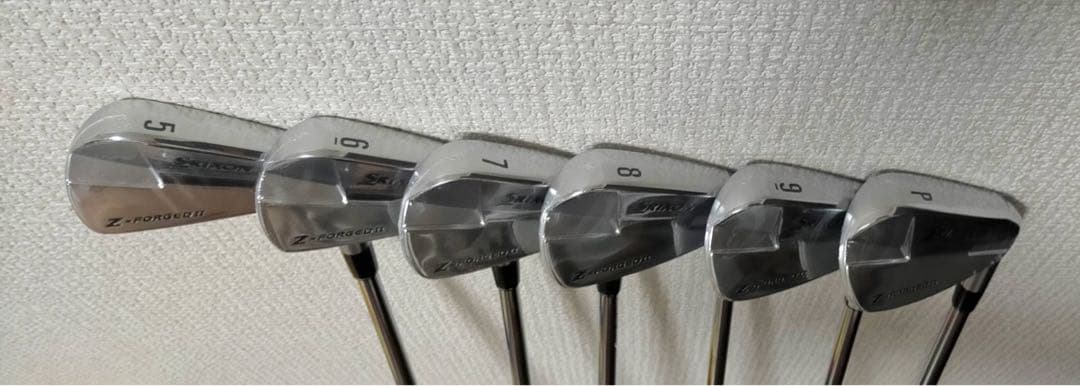 新品 スリクソン SRIXON Z FORGEDⅡアイアン 6本セット S 松山