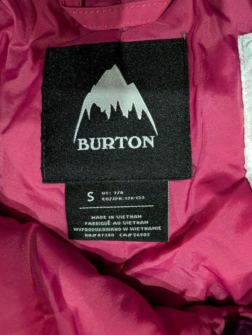 BURTON スノーボードウェアセット 子ども用