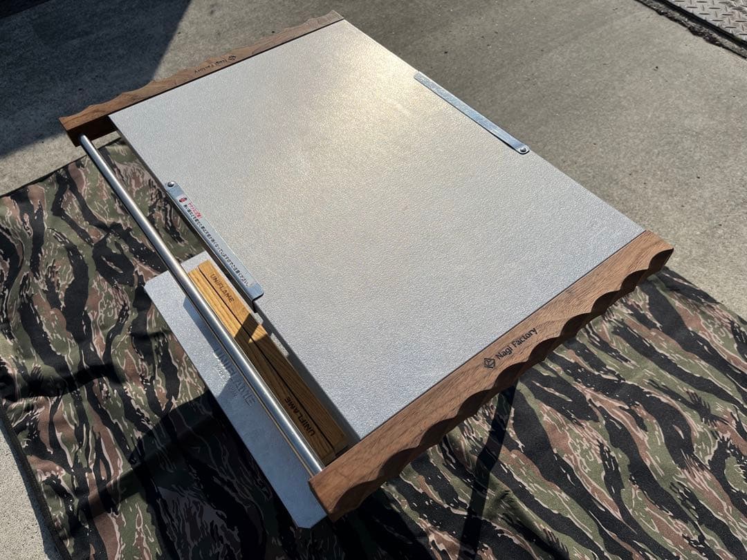 ユニフレーム　焚き火テーブル　カスタム済み&レッグラック付き