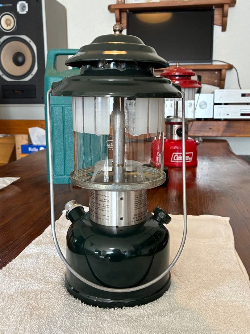 [美品]Coleman ADJUSTABLE TWO MANTLE ランタン