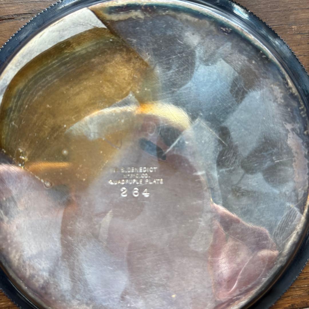 バタークーラー M.Benedict USA / QUADRUPLE PLATE