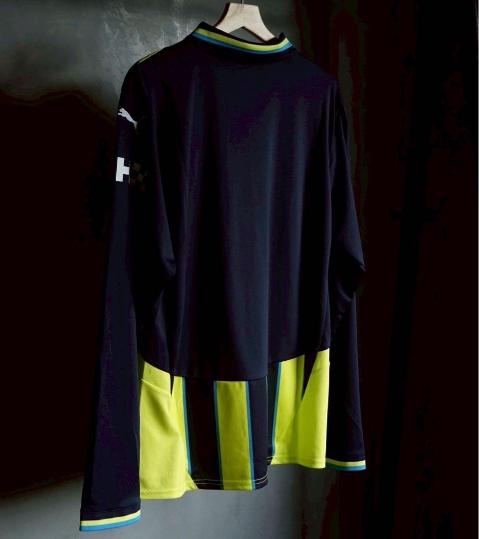 マンチェスター・シティ 24/25 ユニフォーム アウェイ 長袖 正規品 L