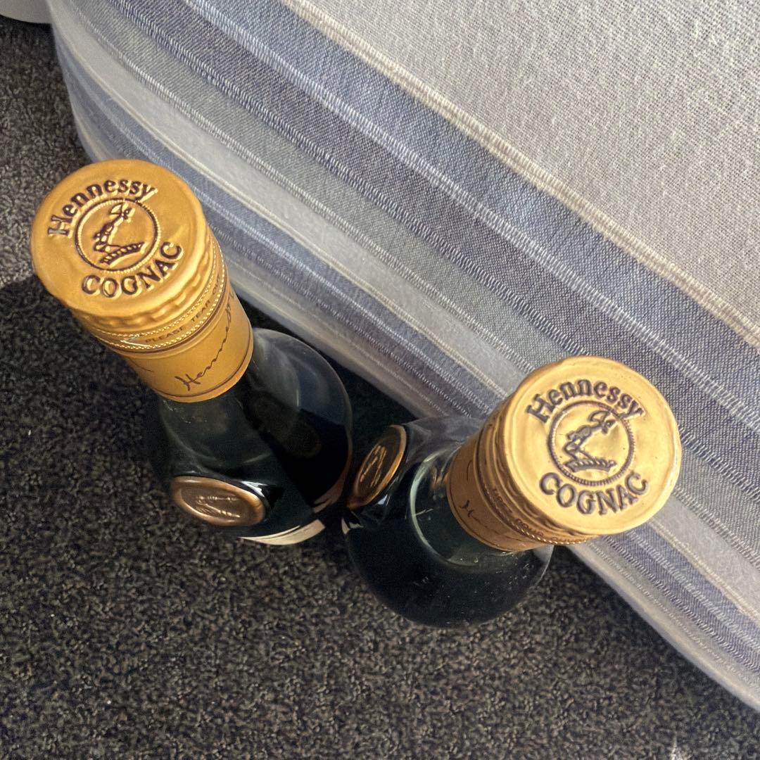 ヘネシー　Hennessy VSOP 2本セット　未開封　ラベル綺麗　箱無し