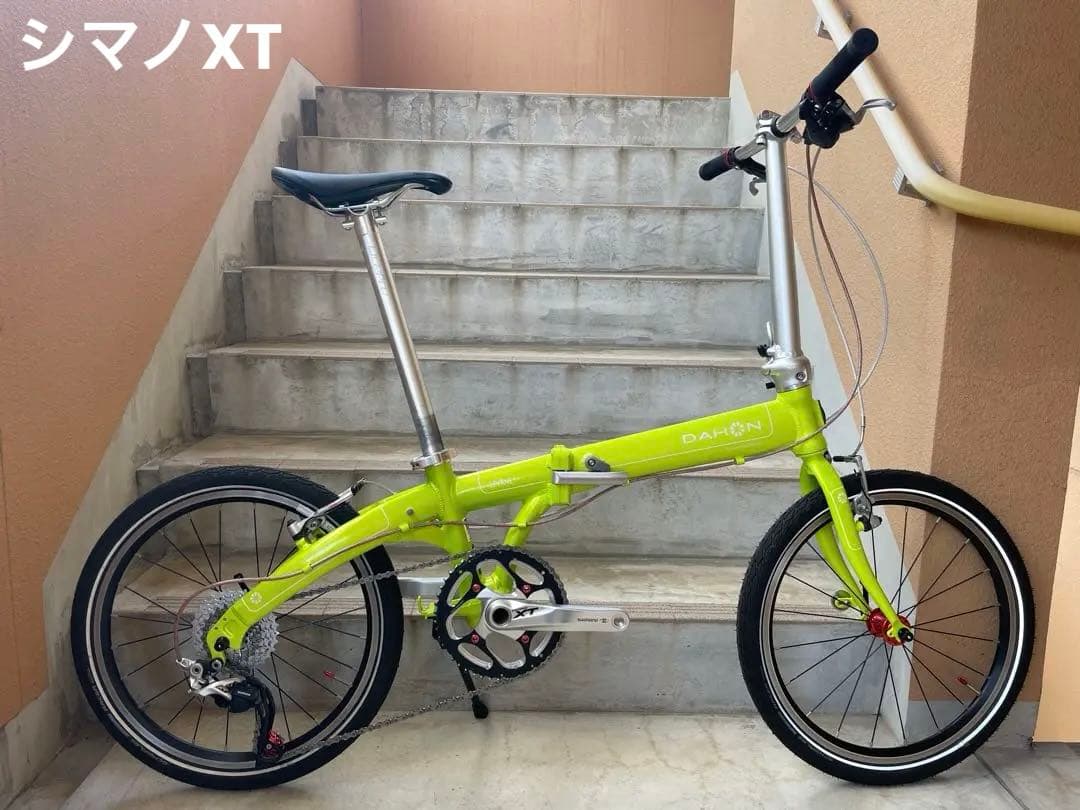 美品☆DAHON ダホン ミニベロ 折りたたみ 20インチ 軽量カスタム 輪行に
