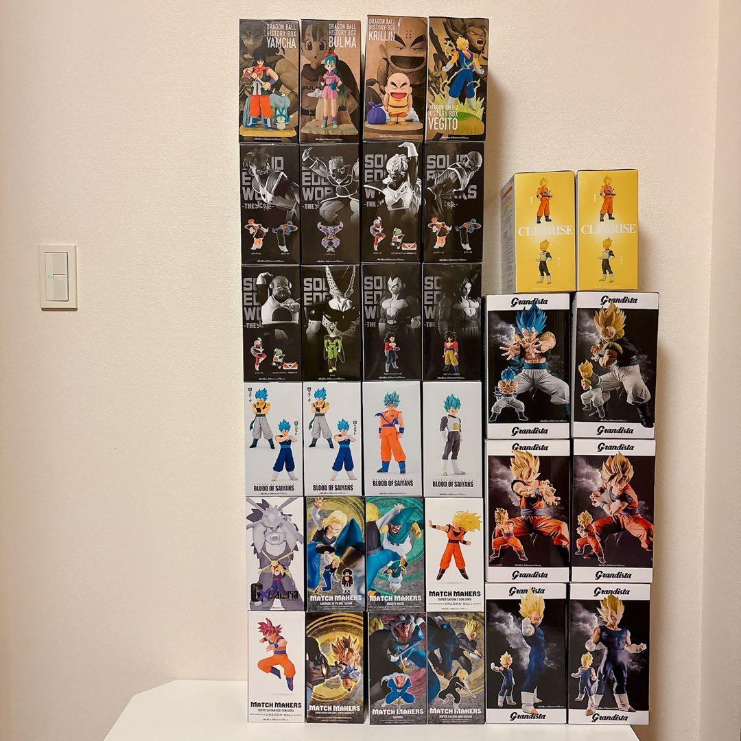 新品未開封 ドラゴンボール フィギュア 32種 孫悟空・ブルマ・クリリン ほか