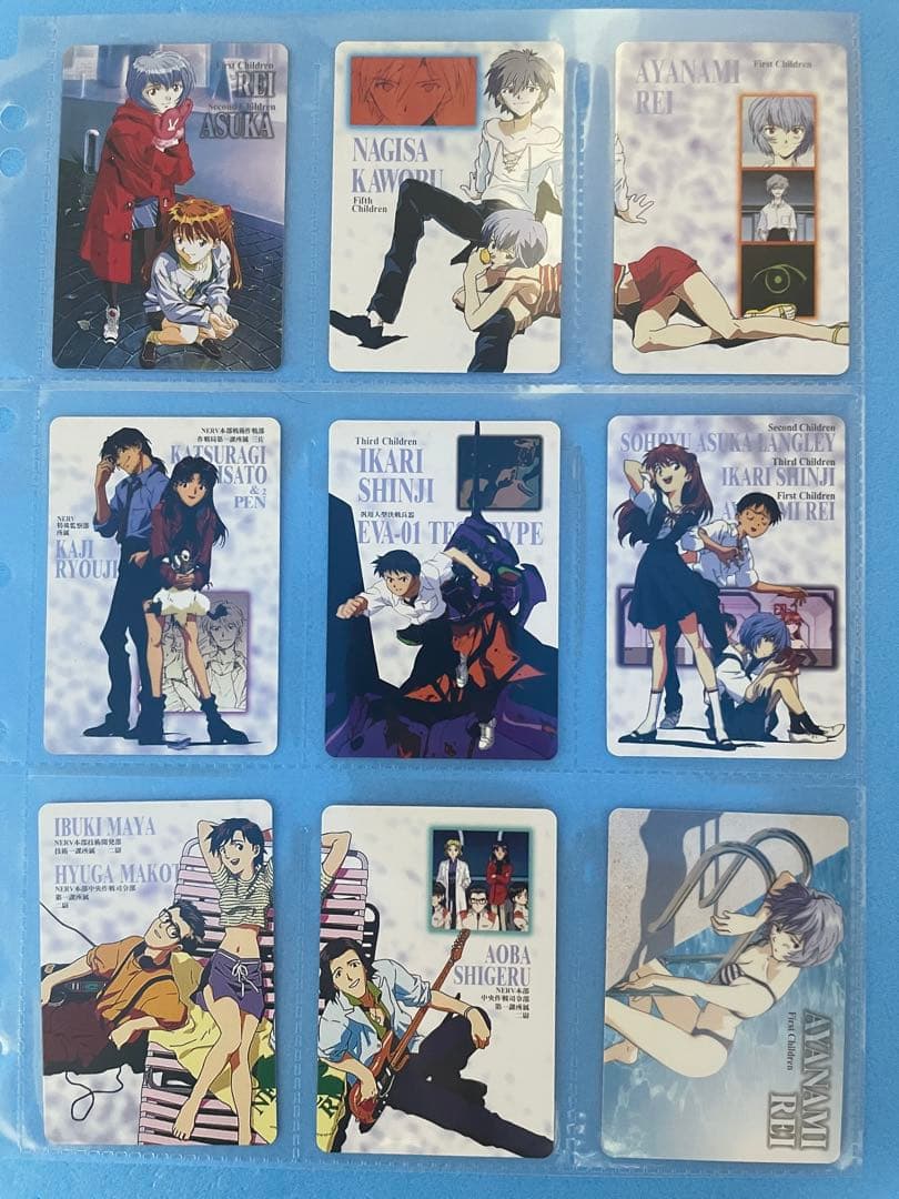新世紀エヴァンゲリオン アマダ　PPカード　コンプリートセット