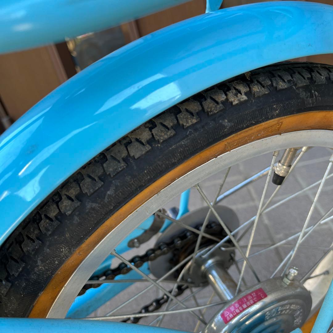 ai design WORKS 子供用自転車 水色