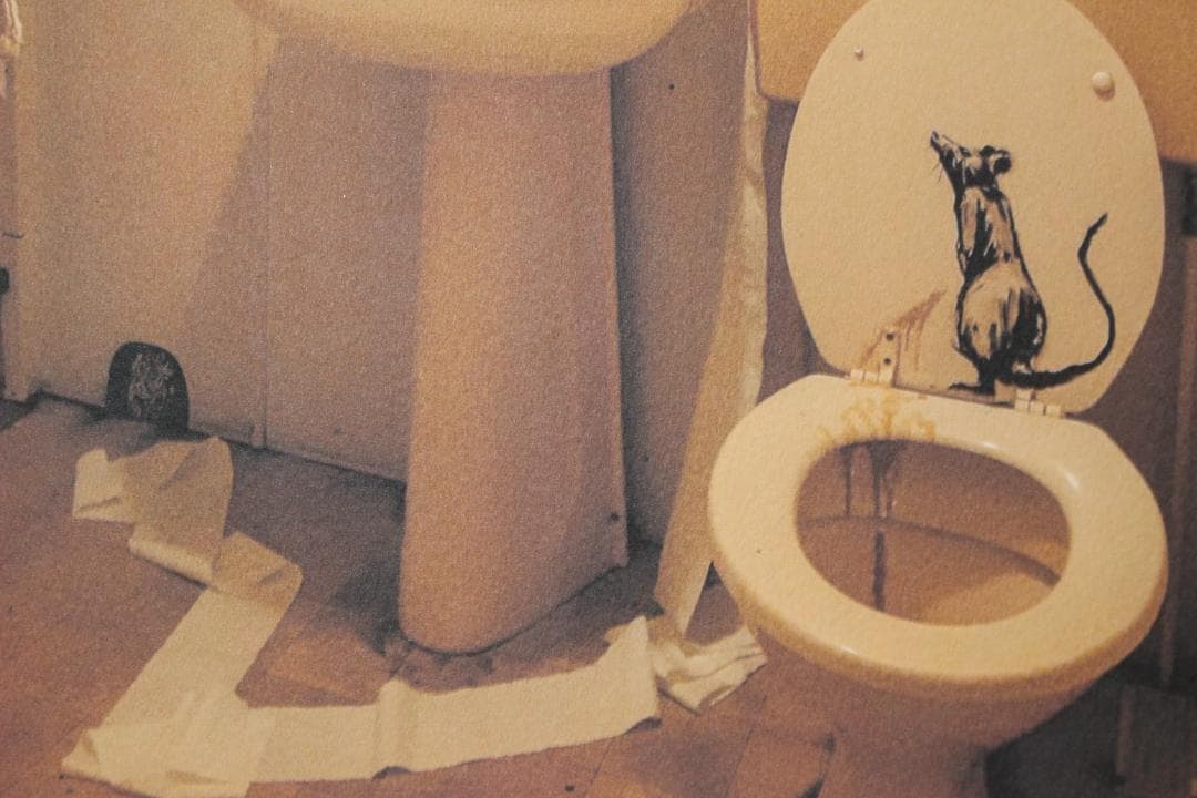 バンクシー Banksy Bathroom エスタンプ リトグラフ