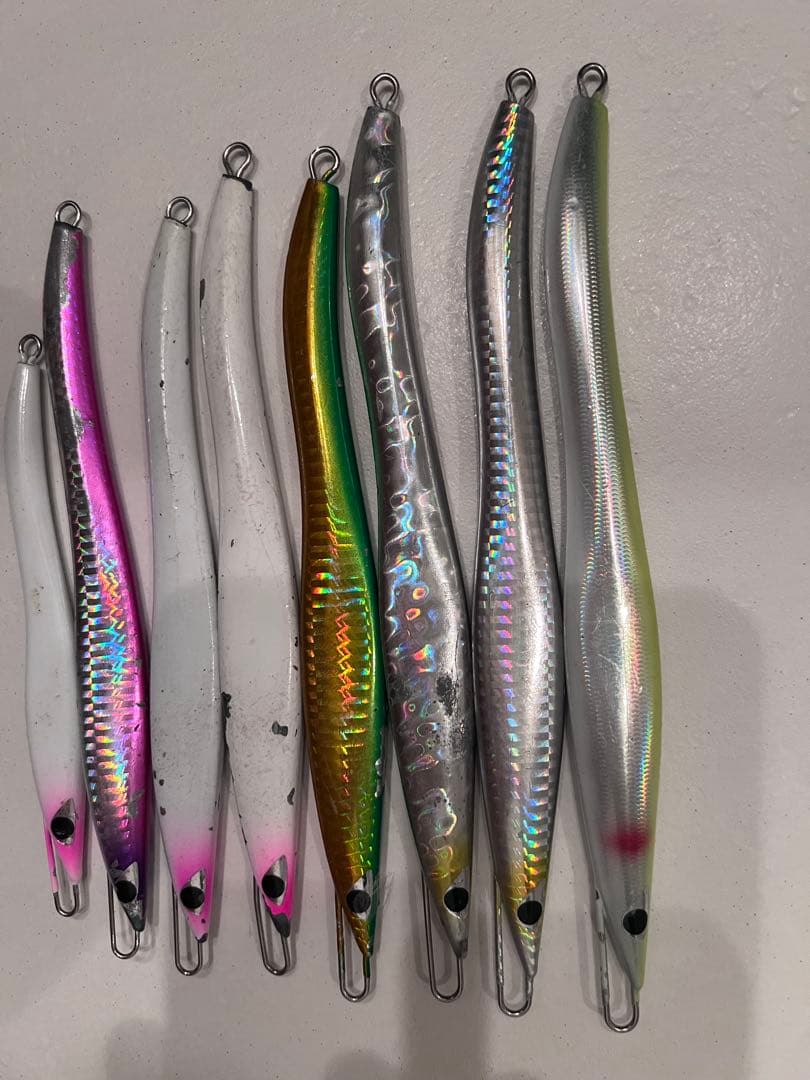 メタルジグ G2 80g-210g 8個セット