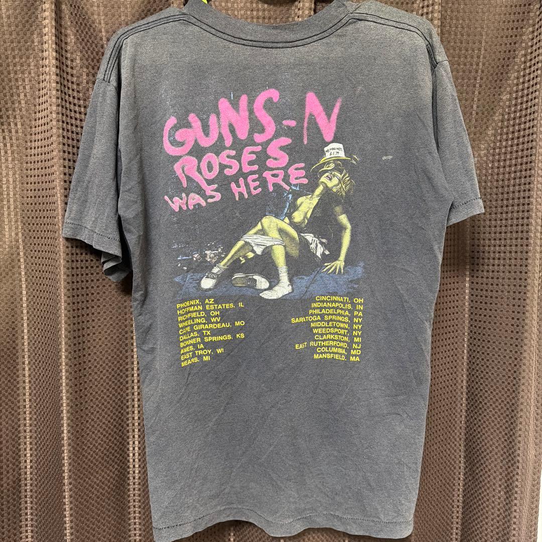 80s GUNS N’ ROSES Appetite Tour Tシャツ/当時物
