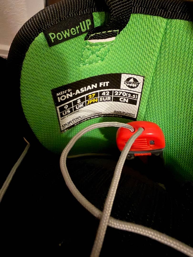 BURTON バートン ION 27cm UK8 アジアンフィット