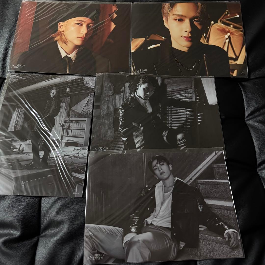 SEVENTEEN attacca クリアポスター weverse