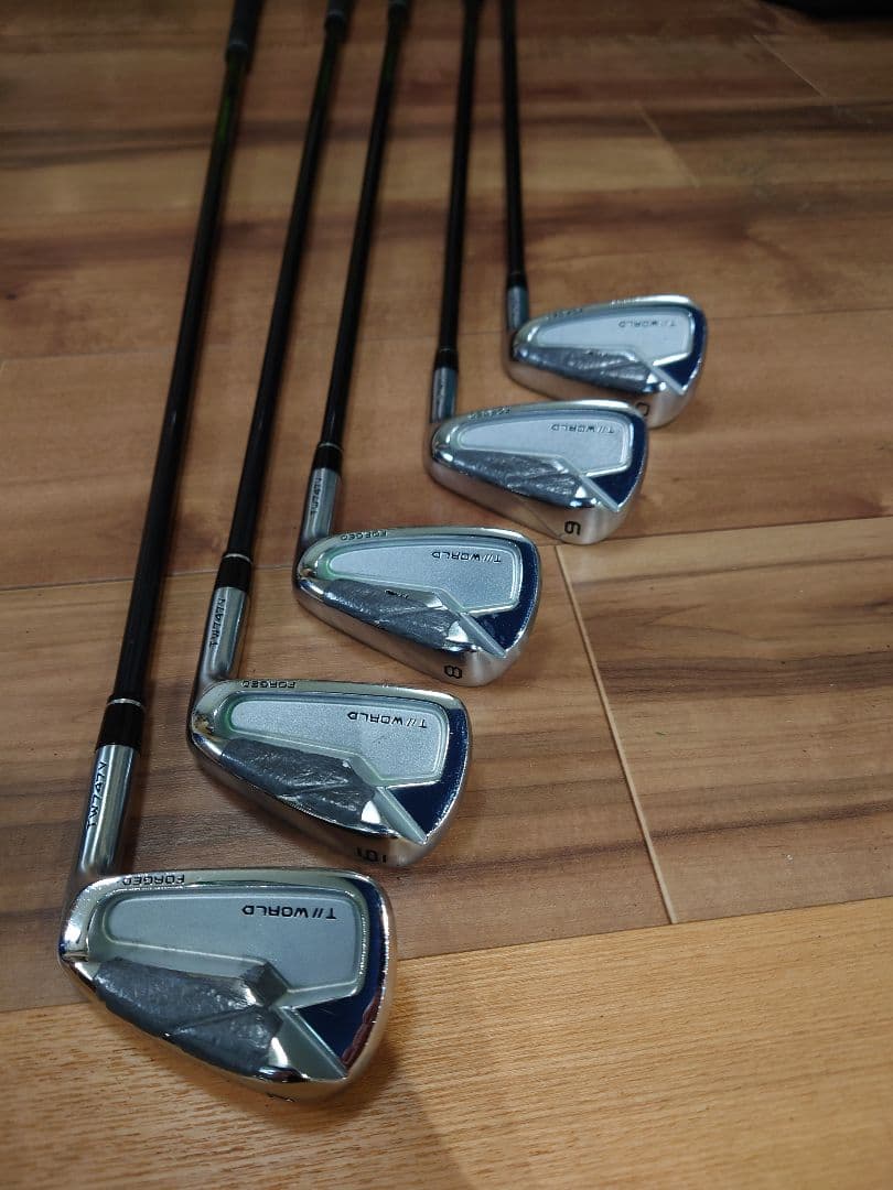 ホンマ ツアーワールド TW747V アイアンセット 5本 カーボンシャフト