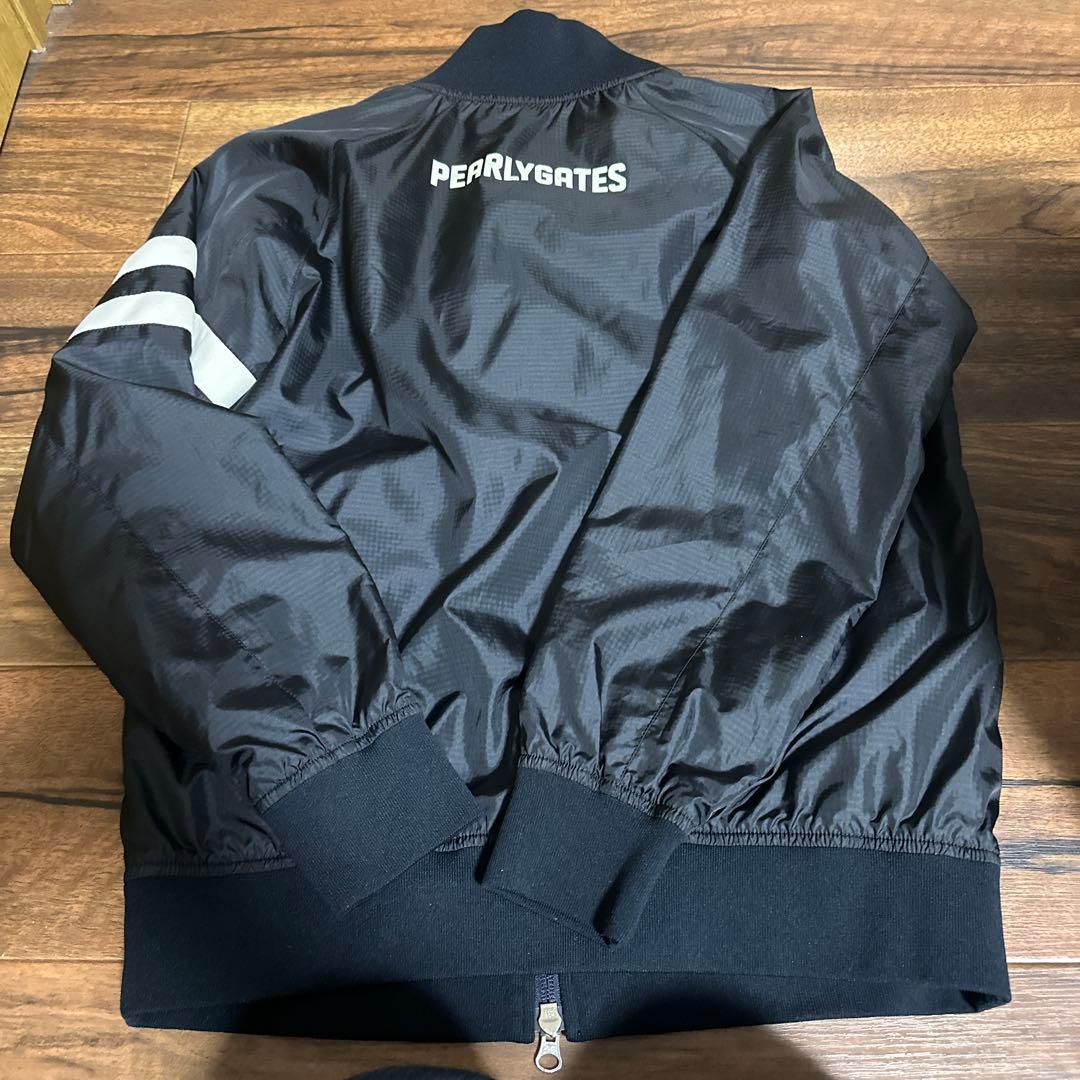 PEARLY GATES 遮熱蓄暖ブルゾン ネイビー