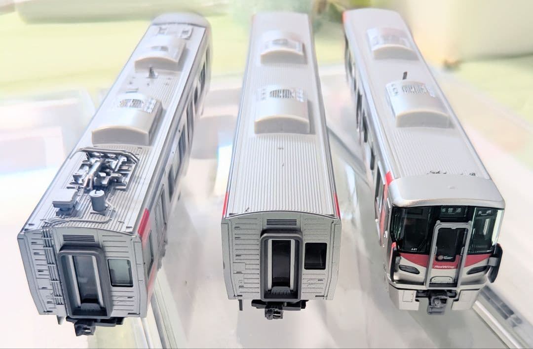 KATO227系レッドウィング増結3両(M車無/未走行新品)