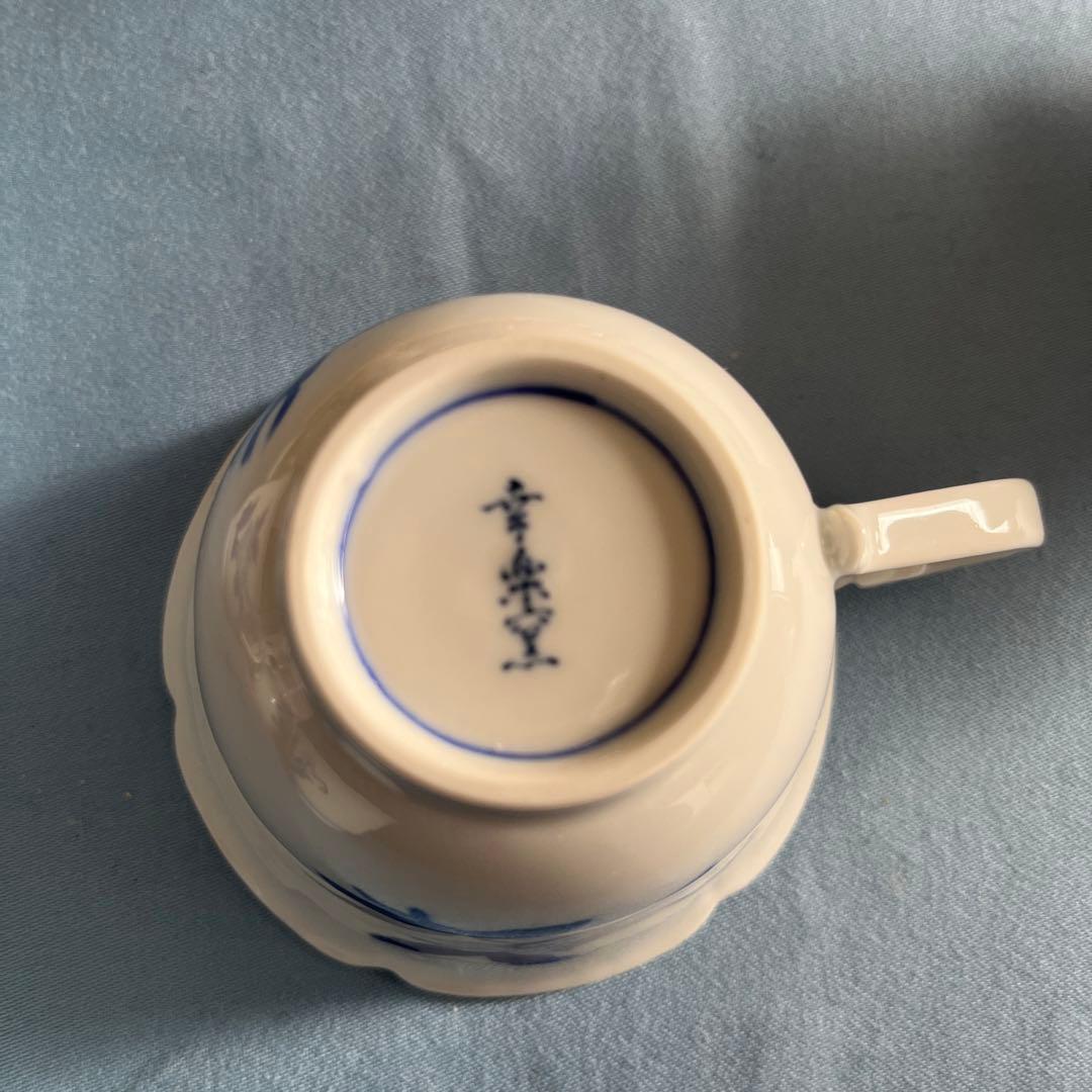 幸楽釜　ティーポット　カップ　セット