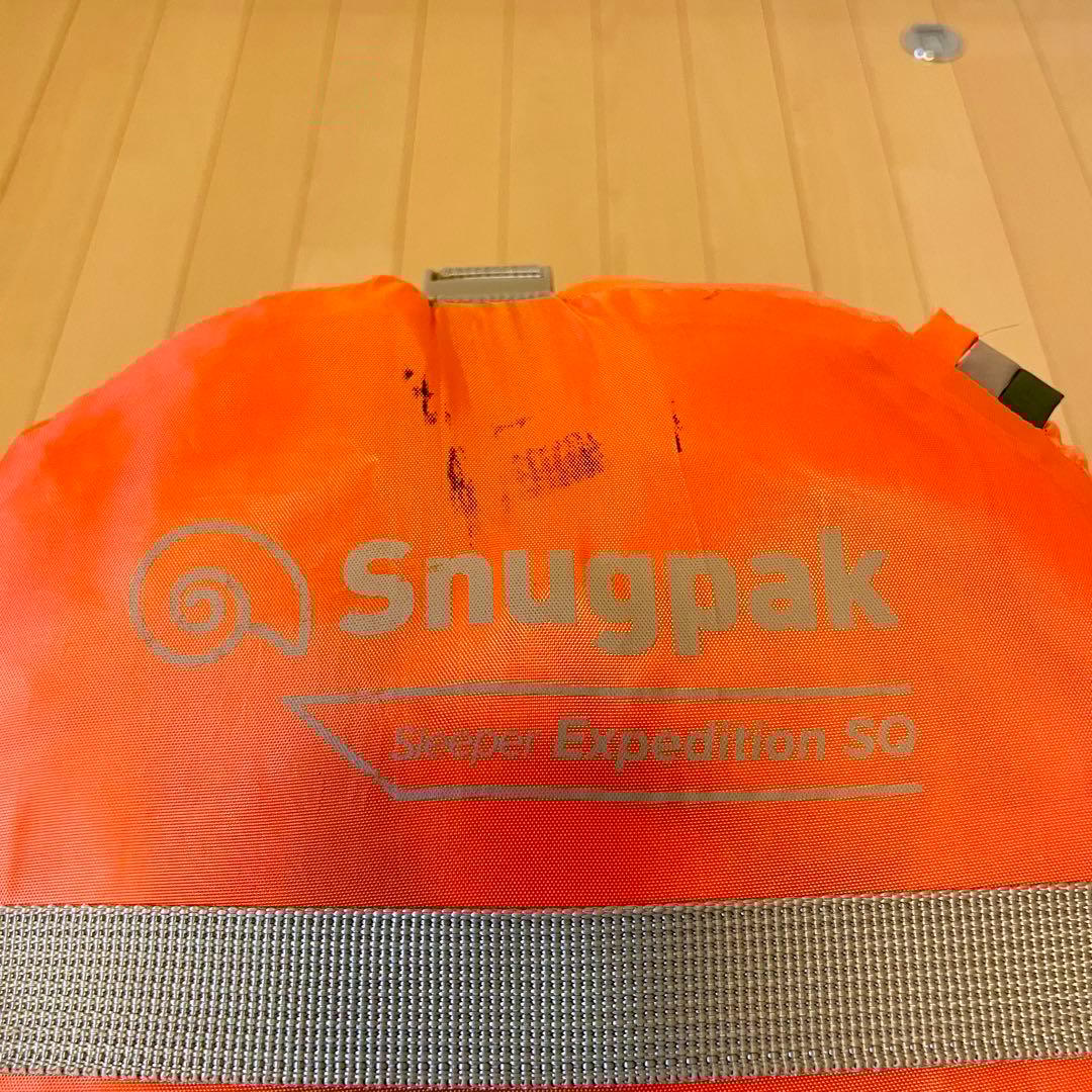 Snugpak Expedition SQ オレンジ 寝袋