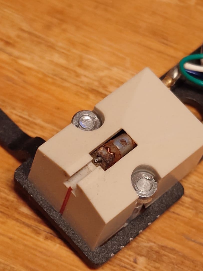 DENON DL-103s MCカートリッジ ＋ SMEヘッドシェル 針折れ品