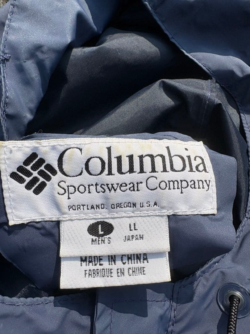 ネイビーフィッシングジャケット