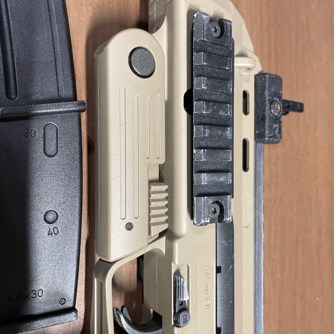 MP7 ガスガン タンカラー サプレッサー付き
