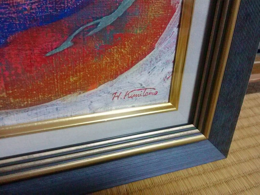 義援　X決算セール　ケセラセラ　パステル画　国友博