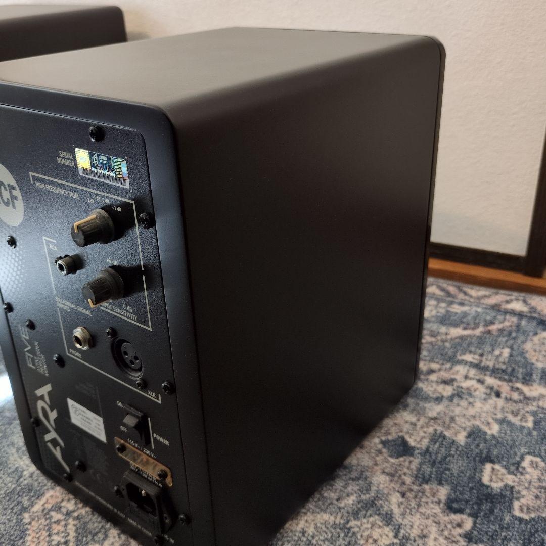 【美品・動作良好】RCF AYRA 5 ペア モニタースピーカー 電源コード付き