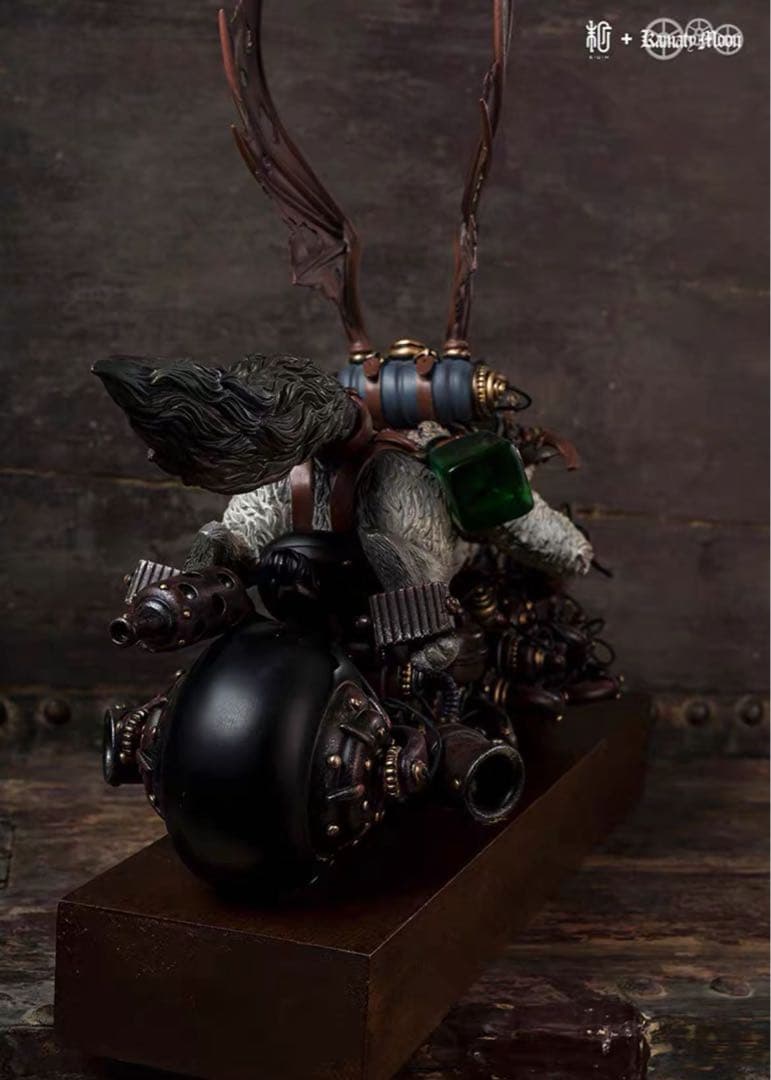 デザイナーズトイ 鎌田光司 狼の機関車 限定版 トレトイフィギュア