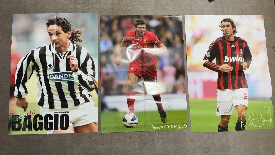 サッカー ポスター　160枚　まとめ売り