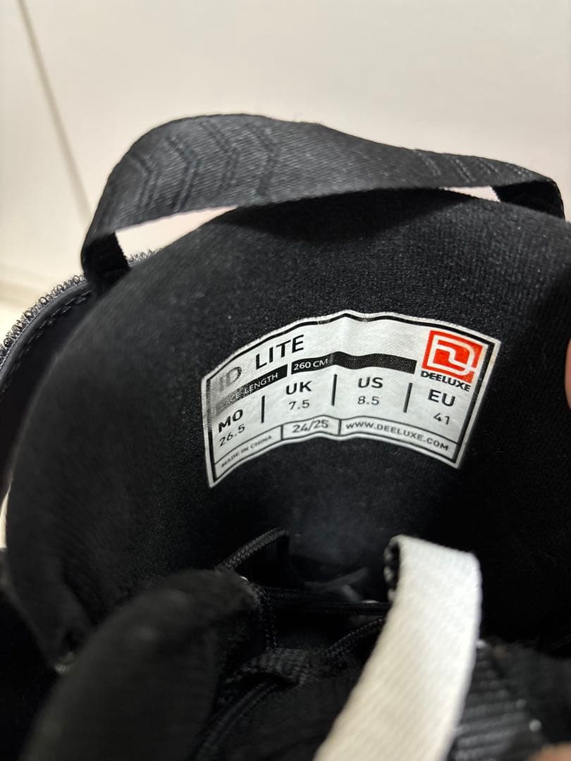 美品　24-25 DEELUXE ID LITE 26.5センチ　スノボ