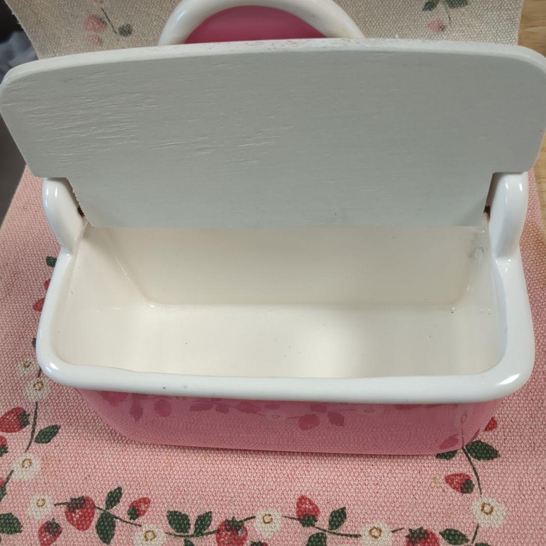 内藤ルネ ルネの陶器 フランス台所　アルメットキャニスター　昭和レトロ