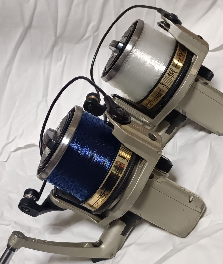ダイワロングビームSS-3000&2000遠投カゴ釣り専用リールまとめて2台