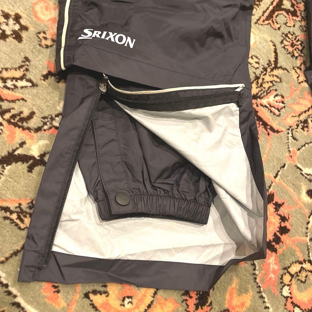美品☆ SRIXONレインウェア　上下セットアップ　ブラック　Lサイズ