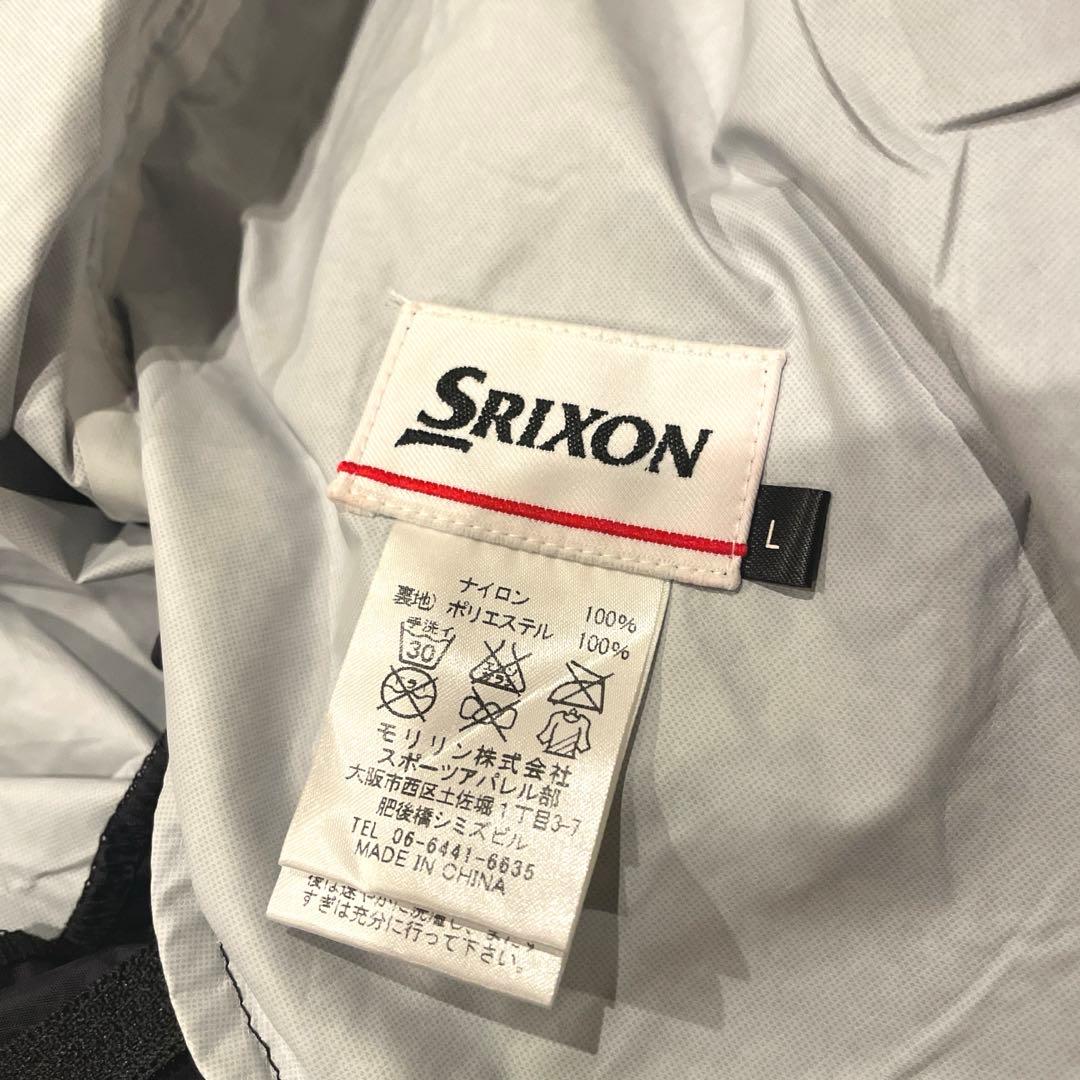 美品☆ SRIXONレインウェア　上下セットアップ　ブラック　Lサイズ