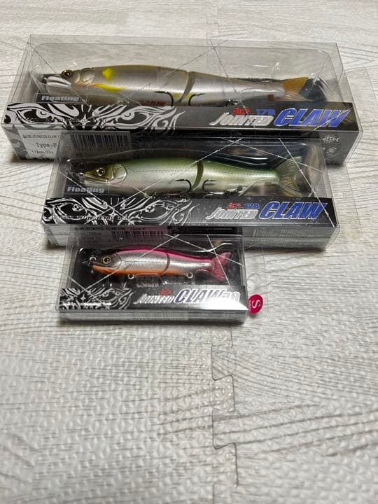 ジョインテッドクロー178,128,70セット‼️
