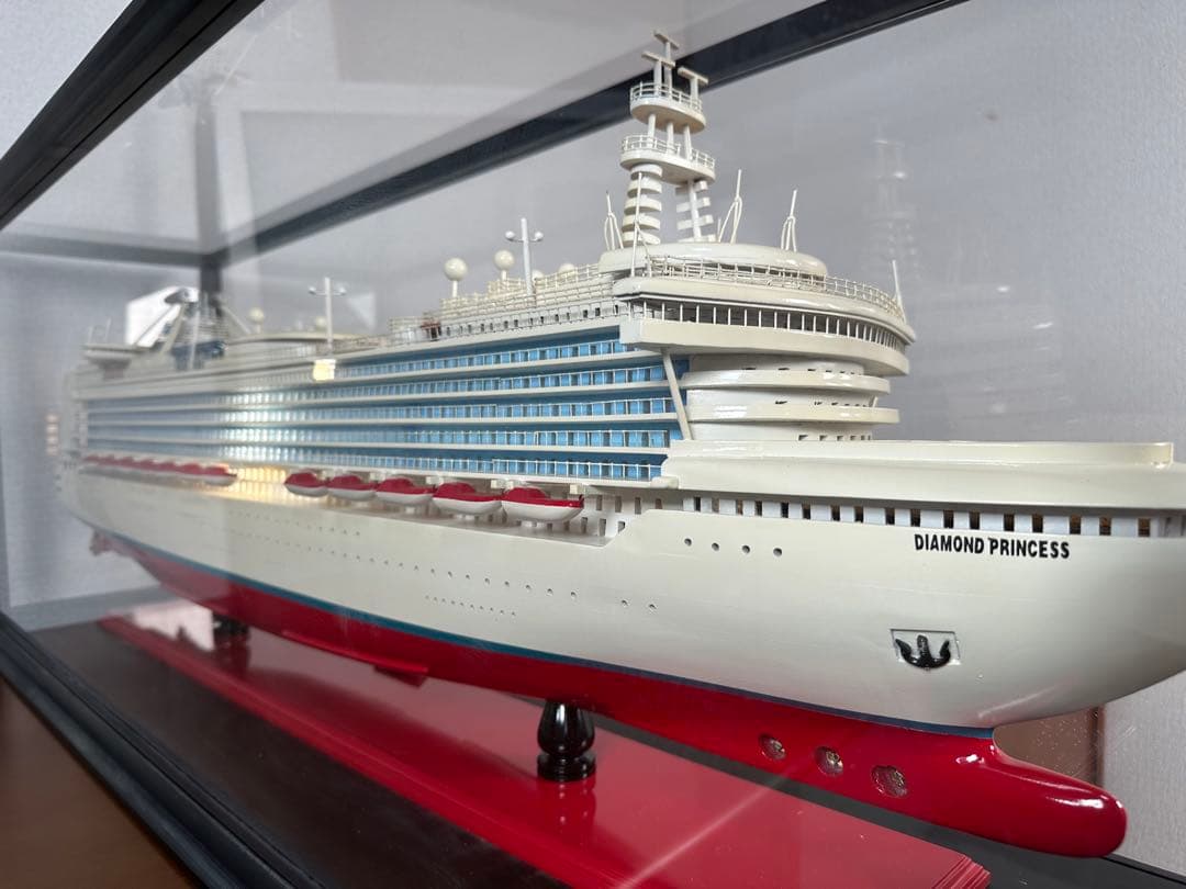 ダイヤモンドプリンセス 全長約100cm約1/290 プラモデル 模型 ライト付