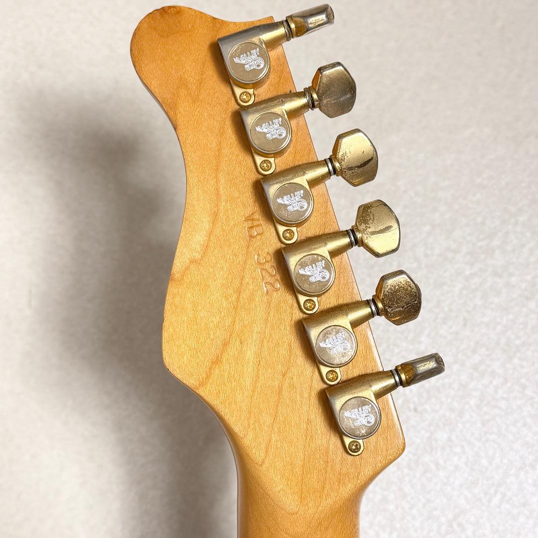 希少 Valley Arts M series 日本製 エボニー ストラト