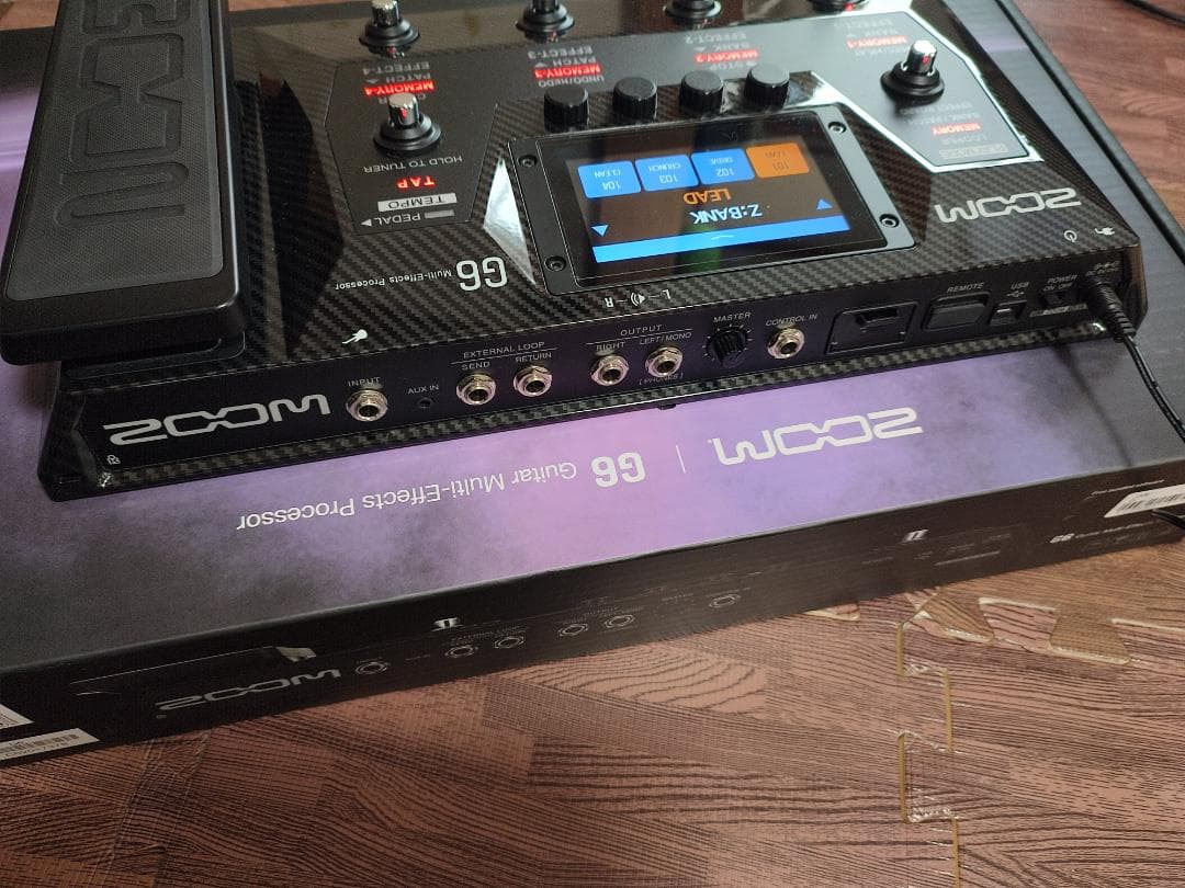 ZOOM G6 マルチエフェクター