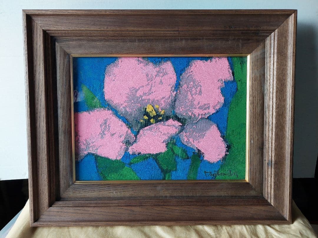 糸大八　大きく咲く　絵画4号