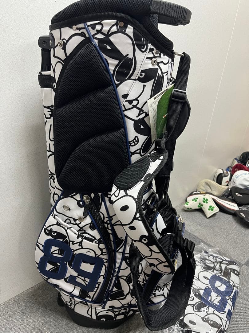 新品タグ付き パーリーゲイツ スヌーピー スタンド キャディバッグ