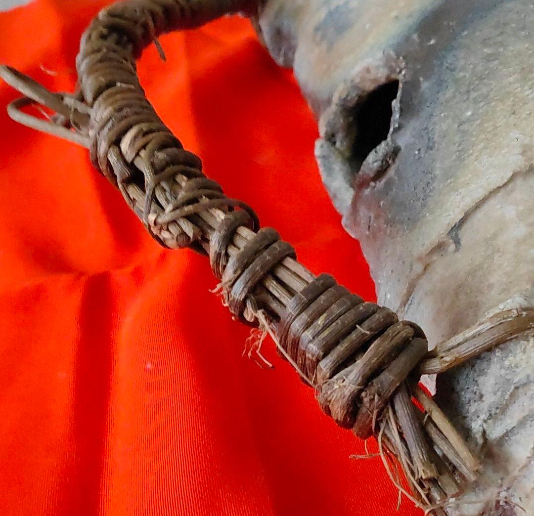 越前　掛花入　西浦武 N1