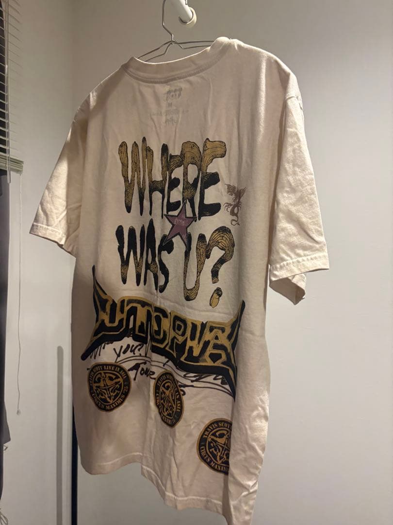 トラヴィス・スコット ツアー グッズ Tシャツ Mサイズ