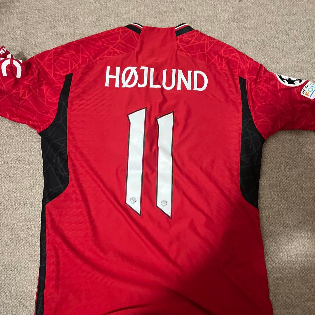 マンチェスターユナイテッド23/24オーセンティックユニフォーム　ホイルンド