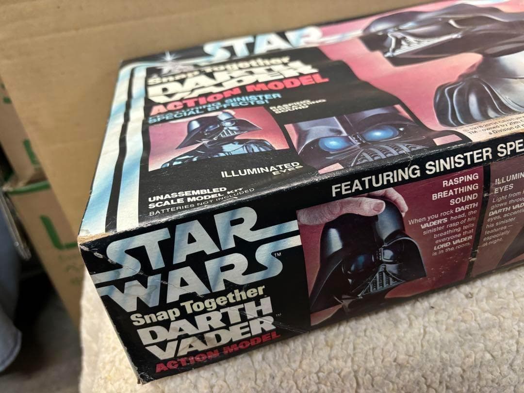 スターウォーズ　ダースベイダー　超レア品　バストプラモデル　箱ダメージ多数あり