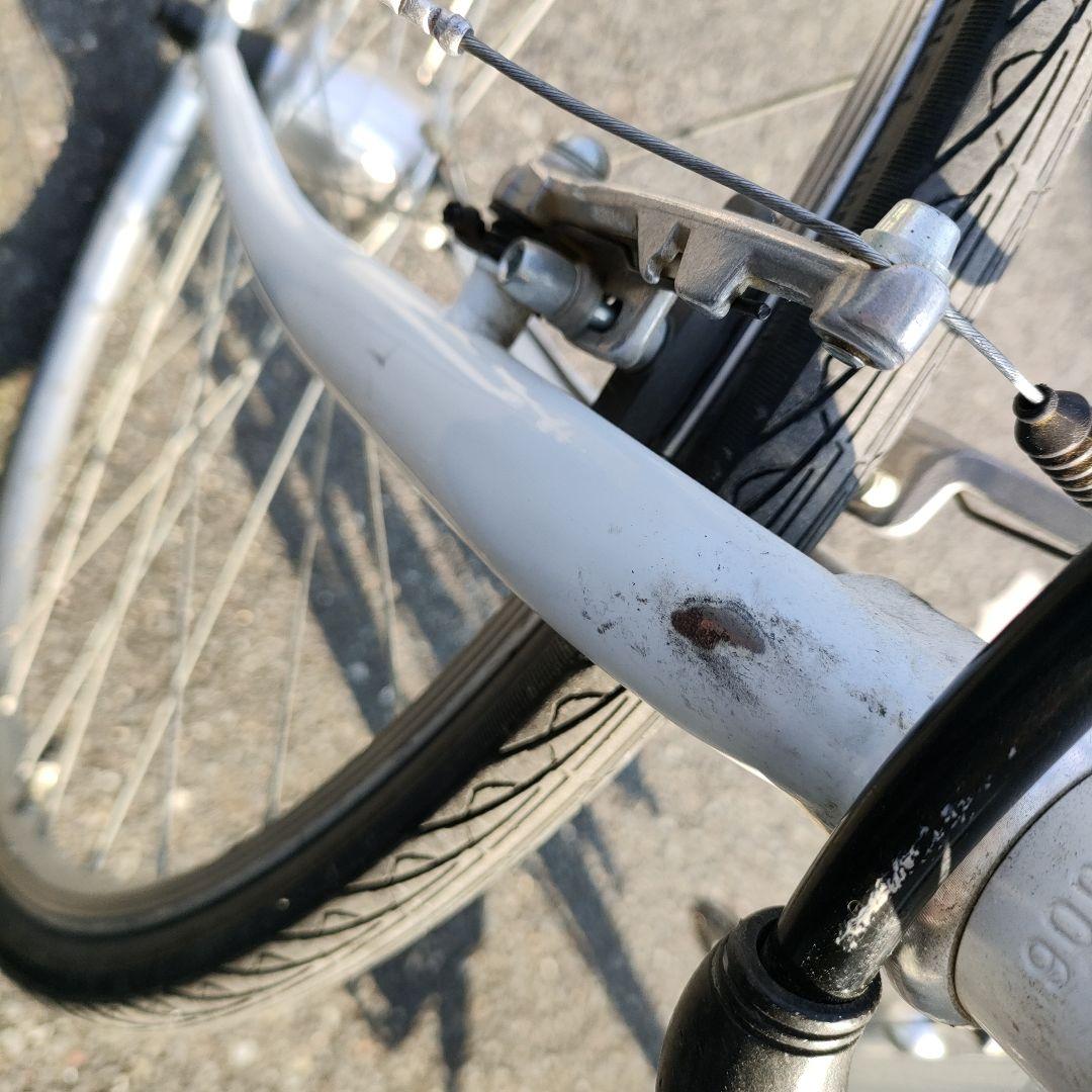 お取引限定　ホワイトシティサイクル 26インチ アルミフレーム