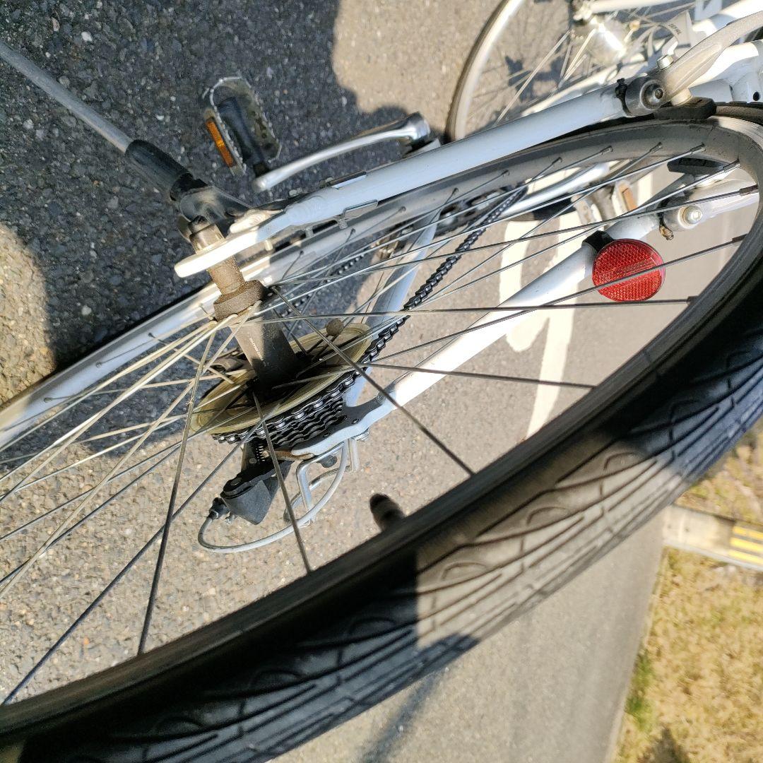 お取引限定　ホワイトシティサイクル 26インチ アルミフレーム